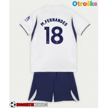 Otroške Nogometnih dresov Tottenham Hotspur Mateus Fernandes #18 Domači 2026-27 Kratki rokavi (+ hlače)